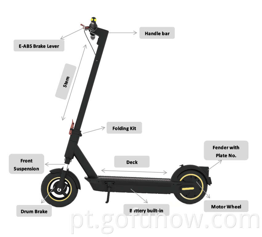 Vendas de scooter elétrico 10 polegadas Mobilidade dobrável pessoal 2 rodas Scooters de chute elétrico